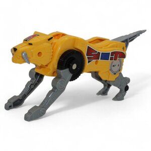 2013 Sabretooth Legacy Mighty Morphin Power Rangers Yellow & Gray Tiger Zord Fig
